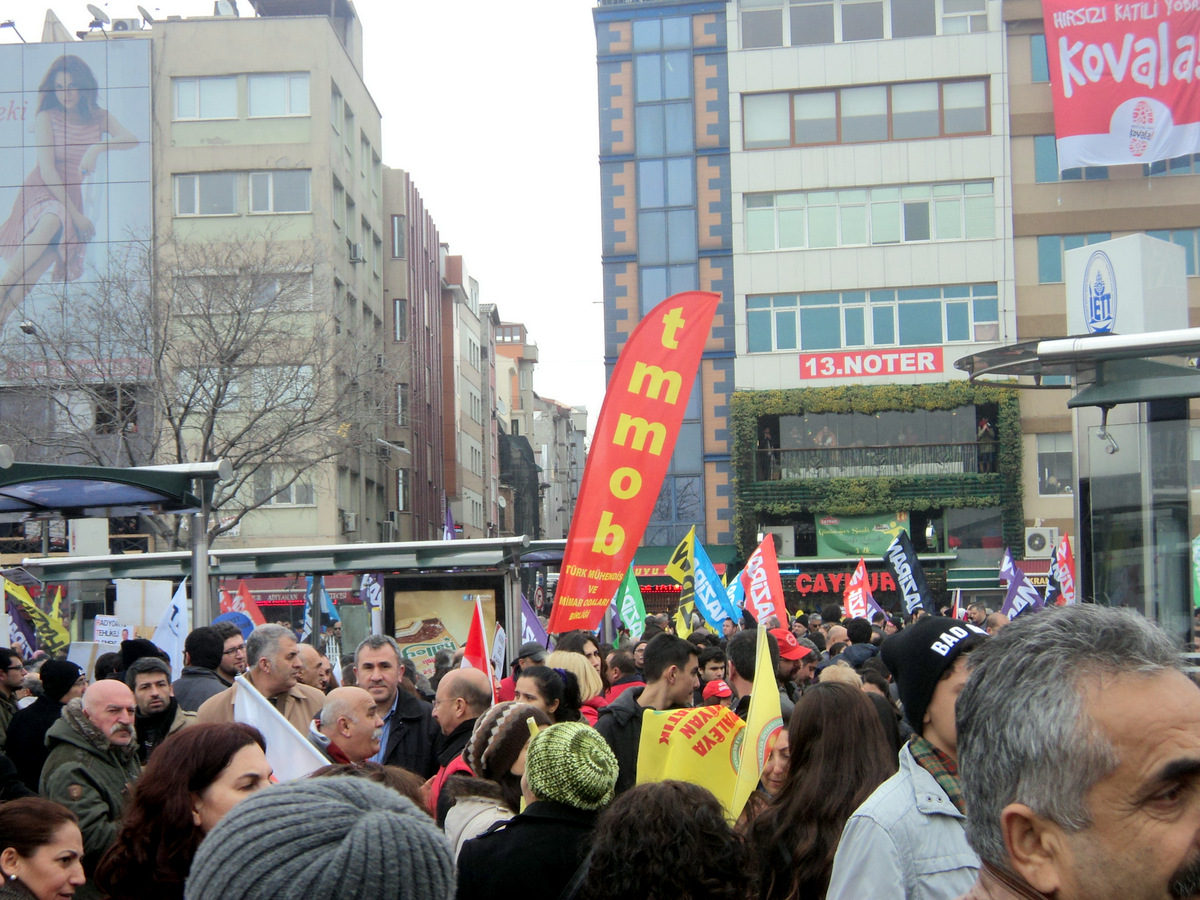 MİTİNGE KATILIM SAĞLADIK