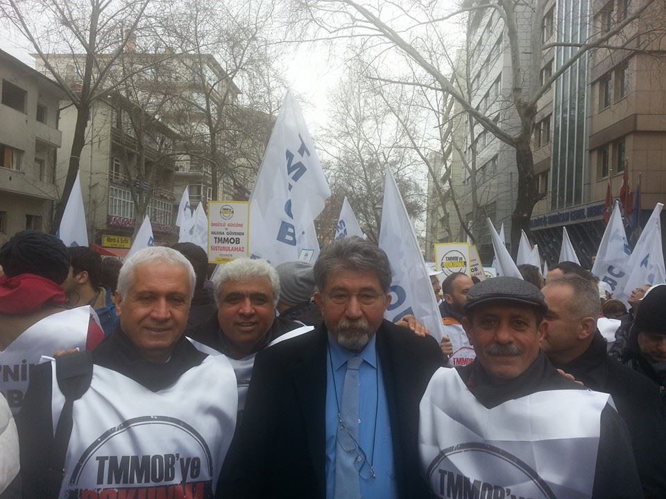 ANKARA`DA TMMOB OLAĞANÜSTÜ GENEL KURULU’NA KATILDIK