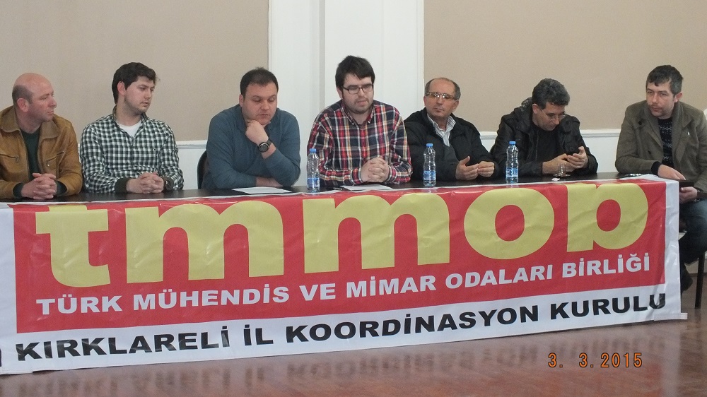 KIRKLARELİ`DE İŞ CİNAYETLERİ İLE MÜCADELE GÜNÜ BASIN AÇIKLAMASI