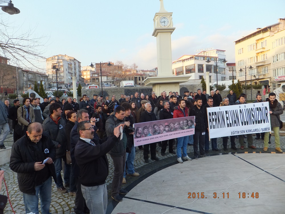 KIRKLARELİ`NDE BERKİN ELVAN ANILDI