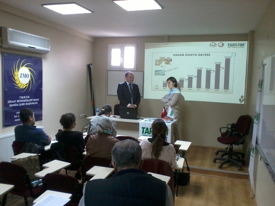 TARSİM VE TARIM SİGORTALARI 2015 YILI UYGULAMALARI İLE BAĞ TESİSİ TEKNİĞİ EĞİTİMLERİ