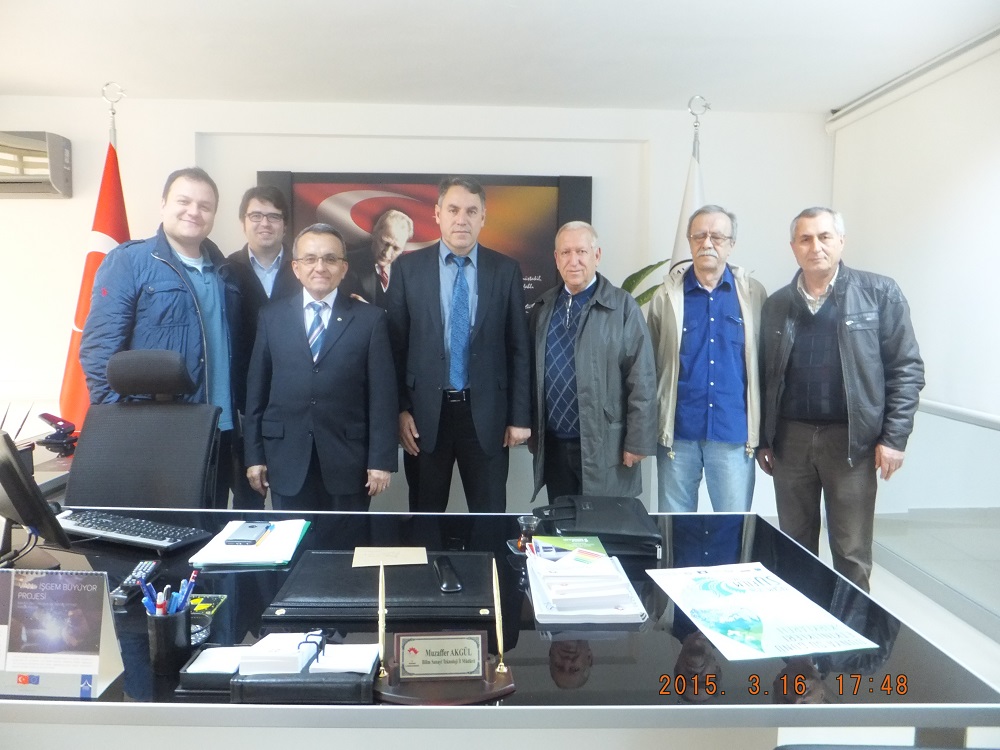TMMOB KIRKLARELİ İKK`DAN BİLİM SANAYİ VE TEKNOLOJİ İL MÜDÜRLÜĞÜNE ZİYARET