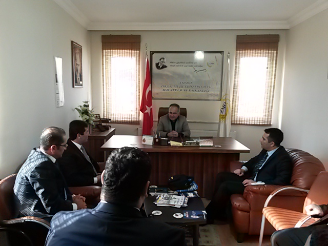 AK PARTİ MİLLETVEKİLİ ADAY ADAYI FIRAT`IN ODAMIZI ZİYARETİ