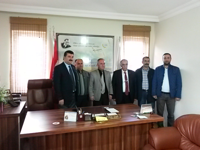 AK PARTİ MİLLETVEKİLİ ADAY ADAYI BULGURLU`DAN ODAMIZA ZİYARET