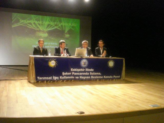 ŞEKER PANCARINDA SULAMA, TARIMSAL İLAÇ KULLANIMI VE HAYVAN BESLEME PANELİ
