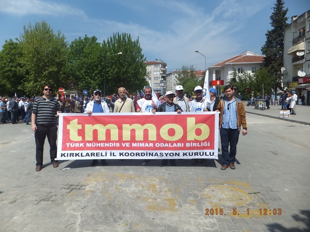KIRKLARELİ LÜLEBURGAZ`DA 1 MAYIS KUTLAMASI