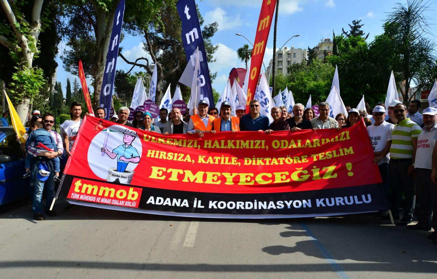 1 MAYIS‘TA ALANLARDAYDIK!
