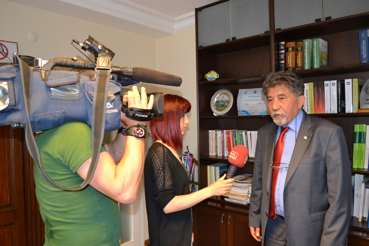 ULUSAL KANAL İLE RÖPORTAJ