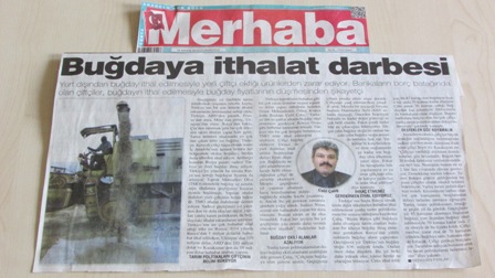 BUĞDAYA İTHALAT DARBESİ