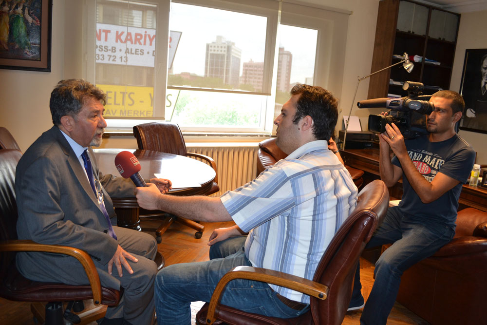 ULUSAL KANAL İLE RÖPORTAJ