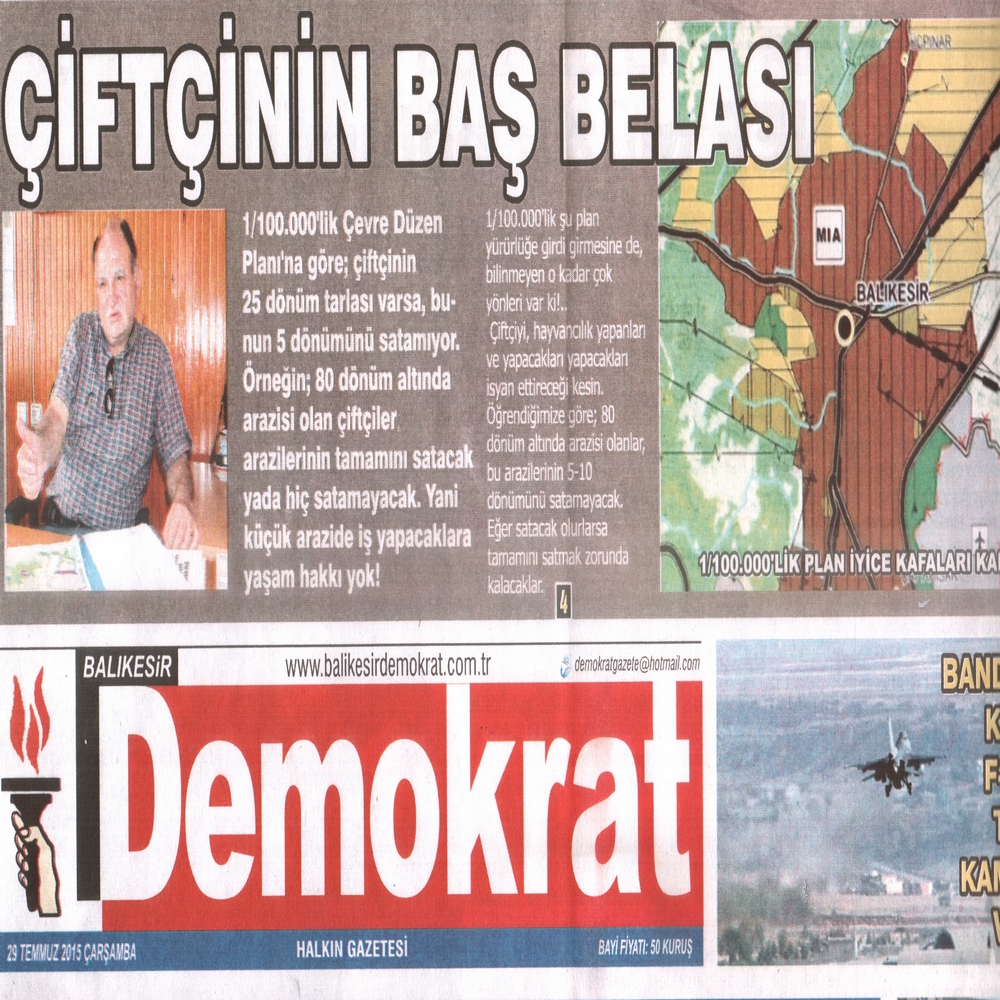 DEMOKRAT GAZETESİ İLE RÖPORTAJ