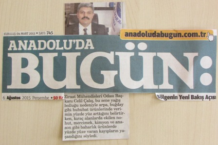“İTHALAT EN SON ÇARE OLMALIDIR”-ANADOLU’DA BUGÜN
