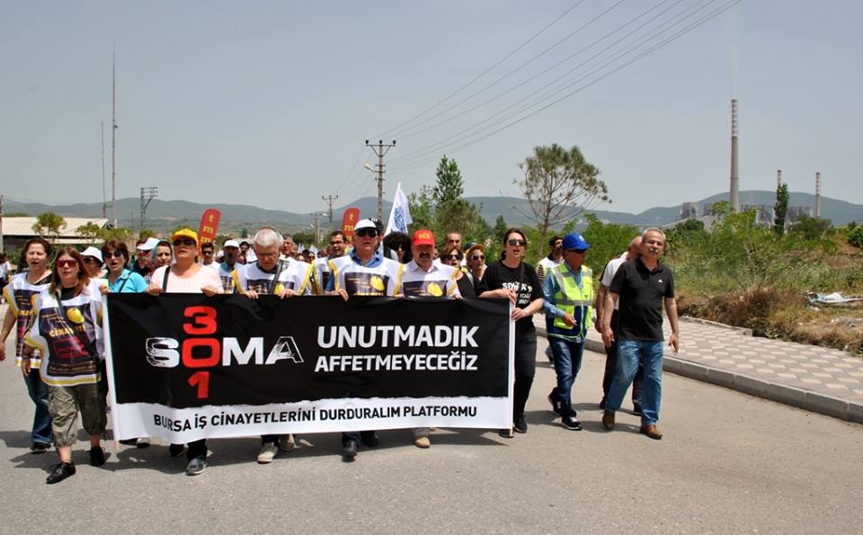 TMMOB-KESK-DİSK-TTB SOMA FACİASI I. YILI SOMA MİTİNGİ