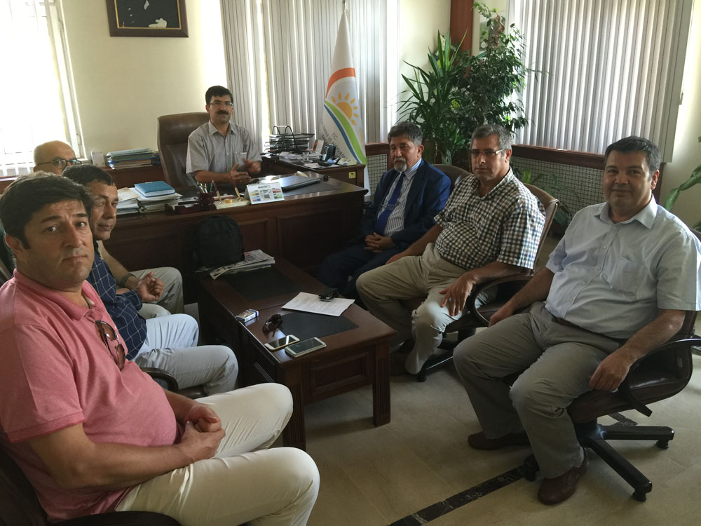 ANTEPFISTIĞI ARAŞTIRMA ENSTİTÜSÜ`NE ZİYARET