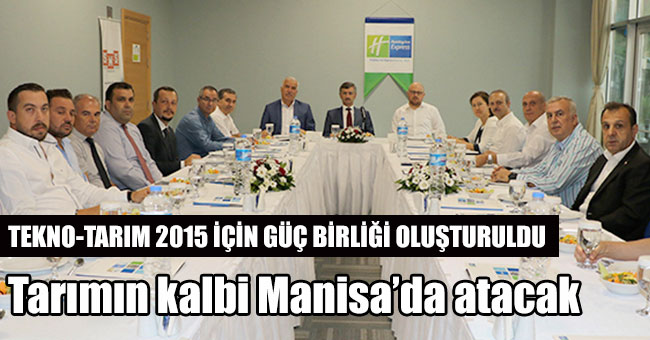 TEKNO-TARIM 2015 GÜÇBİRLİĞİ TOPKANTISINA KATILDIK