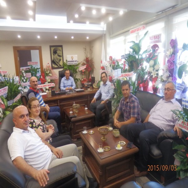 ÇAYKUR ÜST YÖNETİMİNİ  ZİYARET ETTİK