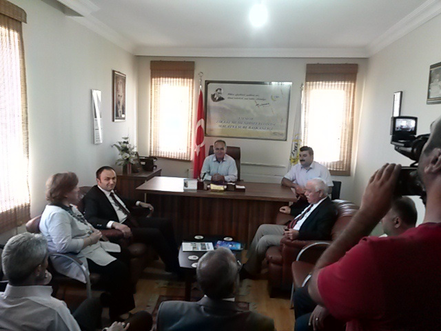 MHP MİLLETVEKİLİ ADAYLARI ŞUBEMİZİ ZİYARET ETTİ