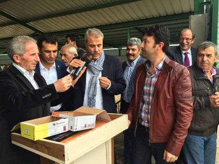 DAMIZLIK DÜVE DAĞITIMINDA KURA ÇEKİMİ