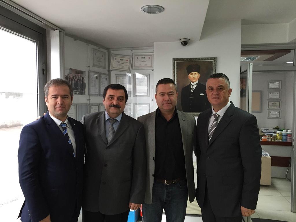 YENİ YÖNETİM KURULUMUZ TARIM KREDİ KOOPERATİF MÜDÜRÜNÜ ZİYARET ETTİ