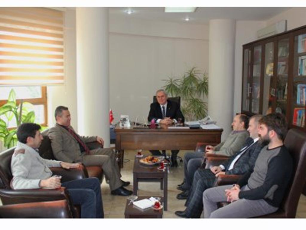 TMMOB  İNŞAAT MÜHENDİSLERİ ODASI ESKİŞEHİR ŞUBESİNE ZİYARET