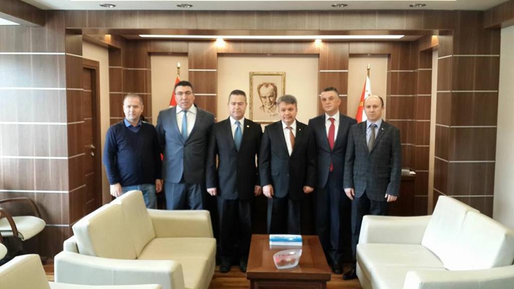 ESKİŞEHİR EMNİYET MÜDÜRÜNE ZİYARET