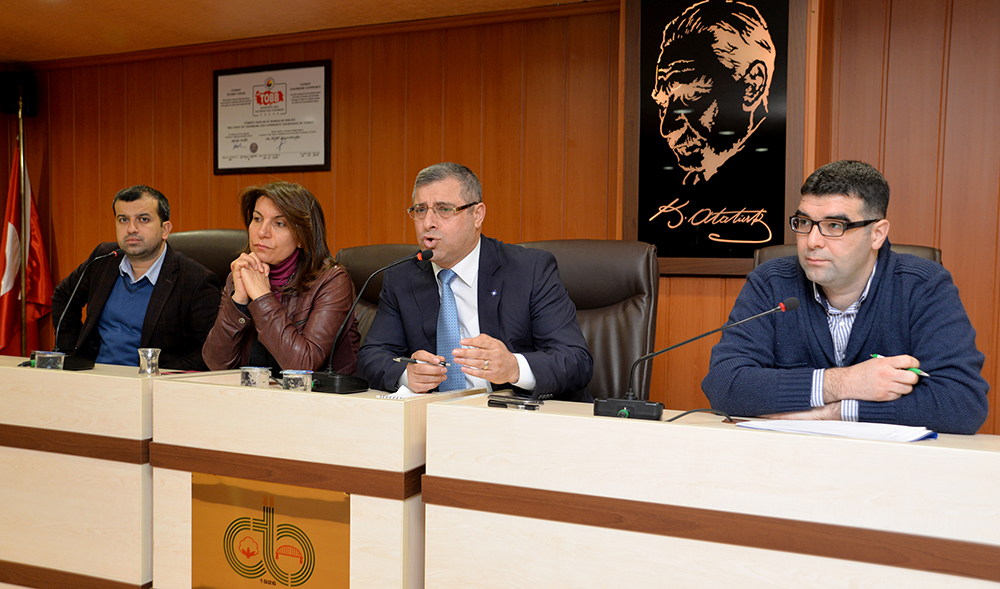 CEYHAN İLÇEMİZDEKİ MESLEKTAŞLARIMIZLA TOPLANTI