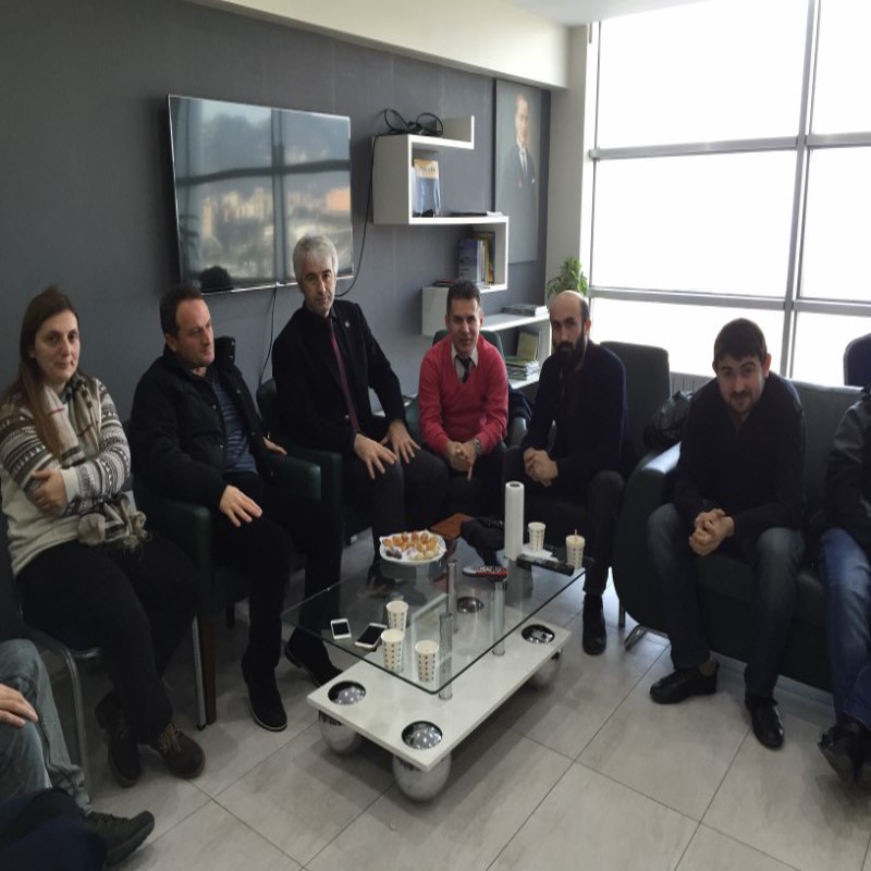 ÇAYKUR'DA VARDİYA MÜHENDİSİ OLARAK ÇALIŞAN  ZİRAAT MÜHENDİSLERİ İLE TOPLANTI