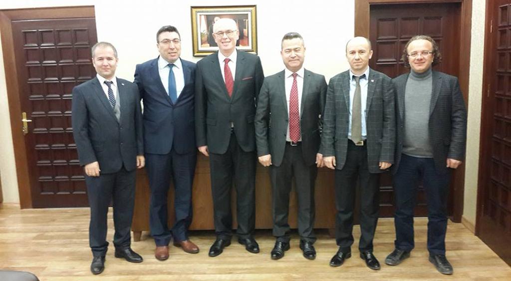 ESKİŞEHİR ODUNPAZARI BELEDİYE BAŞKANLIĞI`NA ZİYARET