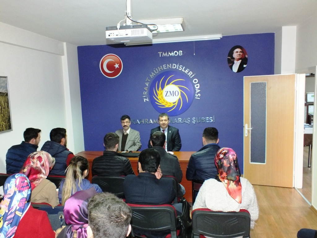 TARIM EKONOMİSİ BÖLÜMÜ ÖĞRENCİLERİ ODA`MIZI ZİYARET ETTİ