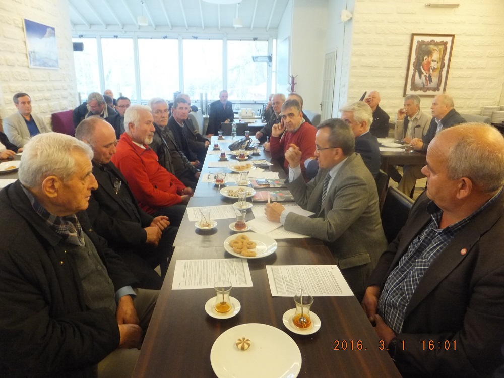 KIRKLARELİ`DE CEVİZ ÜRETİCİLERİ İLE YAPILAN TOPLANTIYA KATILDIK