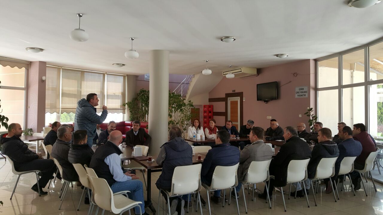 ZİRAİ İLAÇ BAYİLERİ İLE TOPLANTI YAPTIK