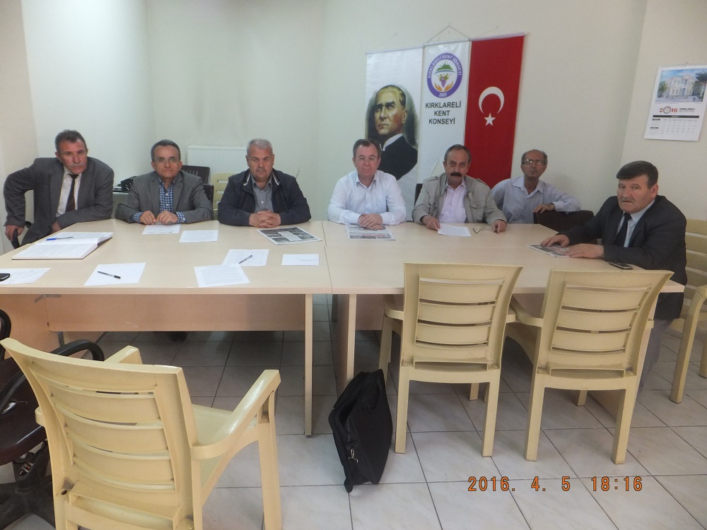 KIRKLARELİ KENT KONSEYİNİN BASIN TOPLANTISI VE YÜRÜTME KURULU TOPLANTISI