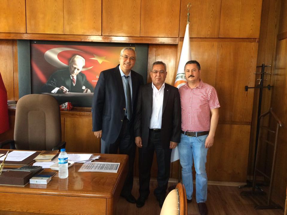 MERSİN TARIM KREDİ KOOPERATİFLERİ BÖLGE MÜDÜRÜ SAYIN HAYATİ BOĞA YI ZİYARET