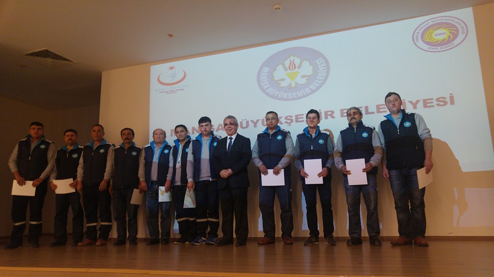 MANİSA BİYOSİDAL SERTİFİKA TÖRENİ 