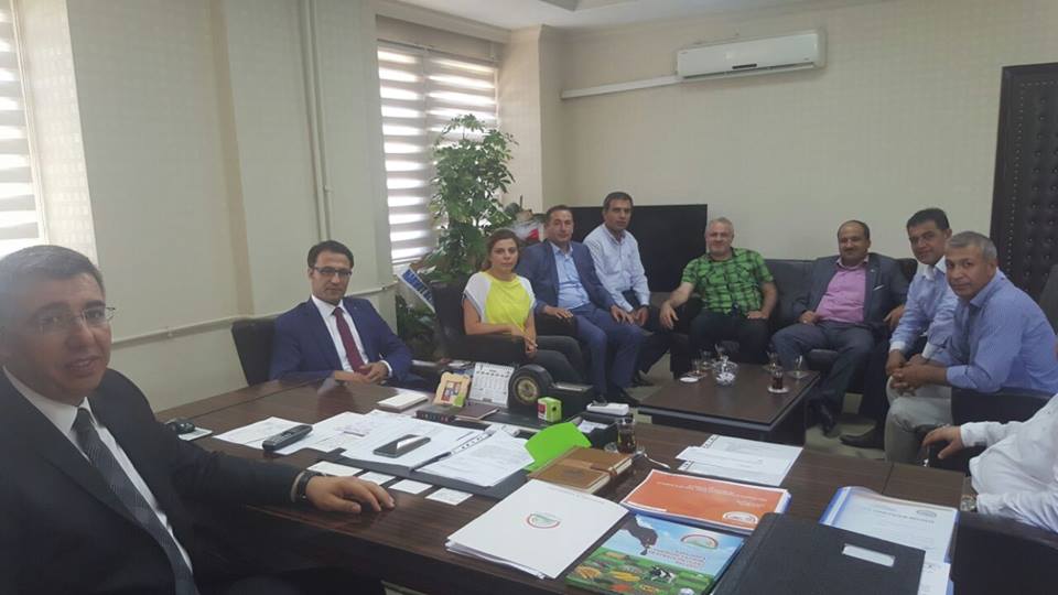 YENİ ATANAN TARIM İL MÜDÜRÜ DR. MURAT ÇAKMAKLI`YI ZİYARET...