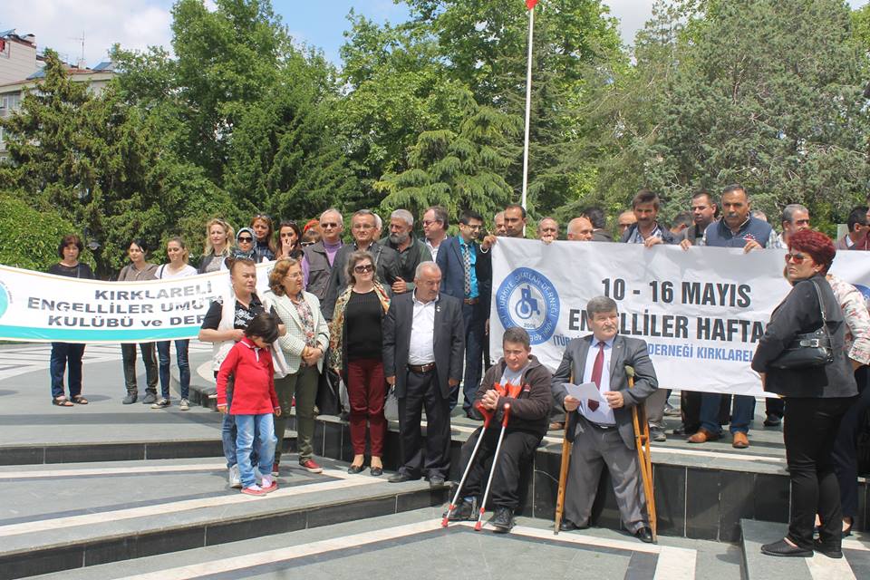 KIRKLARELİ`DE ENGELLİLER HAFTASI ETKİNLİKLERİNE DESTEK VERDİK