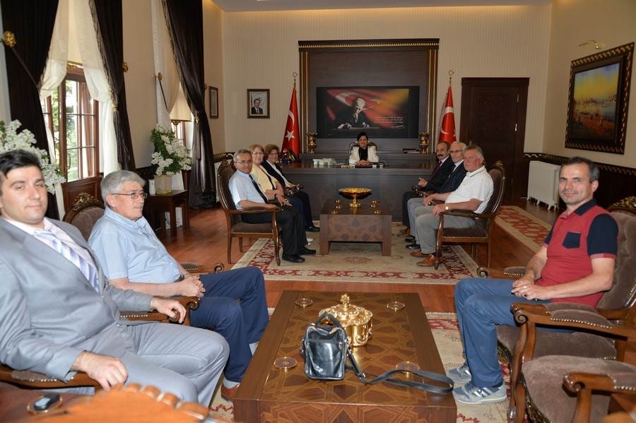 KIRKLARELİ KENT KONSEYİ YÜRÜTME KURULUNDAN KIRKLARELİ VALİSİNE ZİYARET