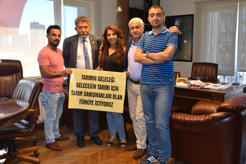  TARIM DANIŞMANLARINDAN ODAMIZA TEŞEKKÜR ZİYARETİ..