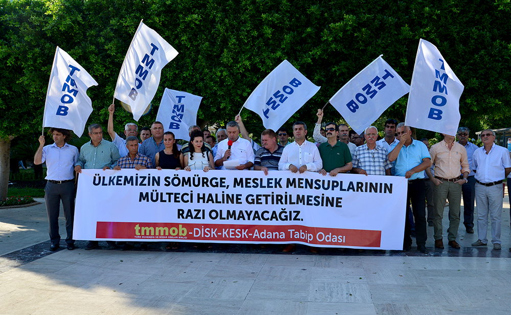 "TASARI ÇALIŞMA ÖZGÜRLÜĞÜNÜ YOK EDECEK"