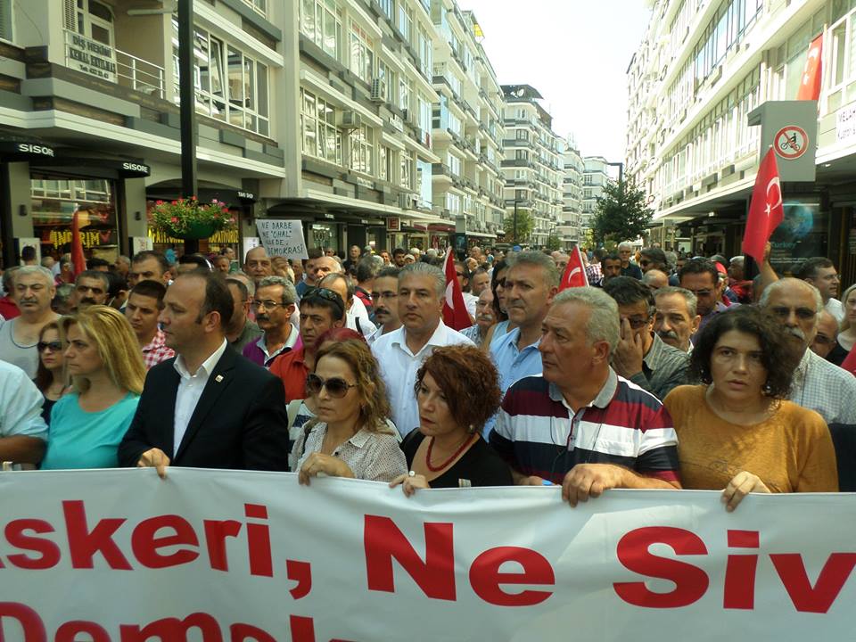 ASKERİ VE SİVİL TÜM DARBELERE KARŞIYIZ...