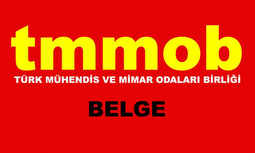 TMMOB ÖRGÜTLÜLÜĞÜNE TEŞEKKÜR