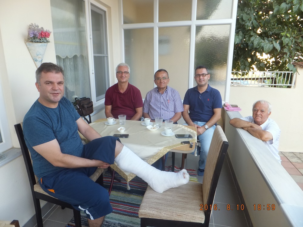 KIRKLARELİ BABAESKİ BÜYÜKMANDIRA BELDESİ BELEDİYE BAŞKANINI ZİYARET ETTİK