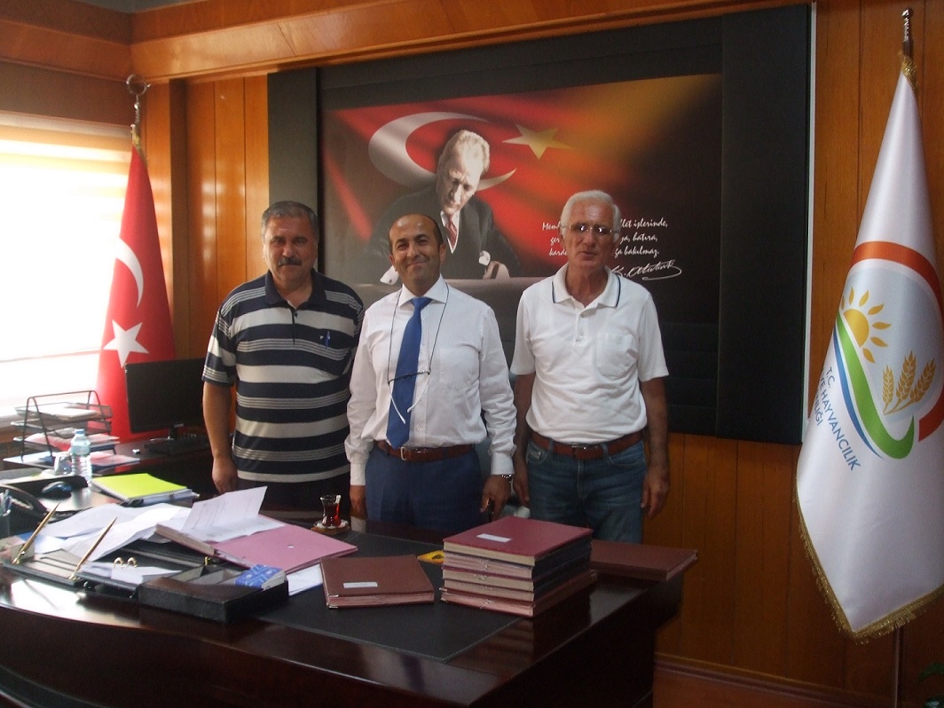TARIM İL MÜDÜRÜNÜ ZİYARET