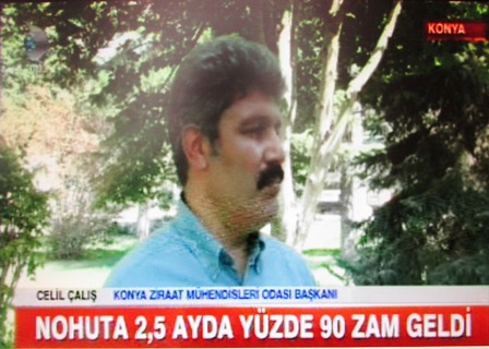 ŞUBE BAŞKANIMIZ KANAL D`DE NOHUTLA İLGİLİ DEĞERLENDİRMELERDE BULUNDU