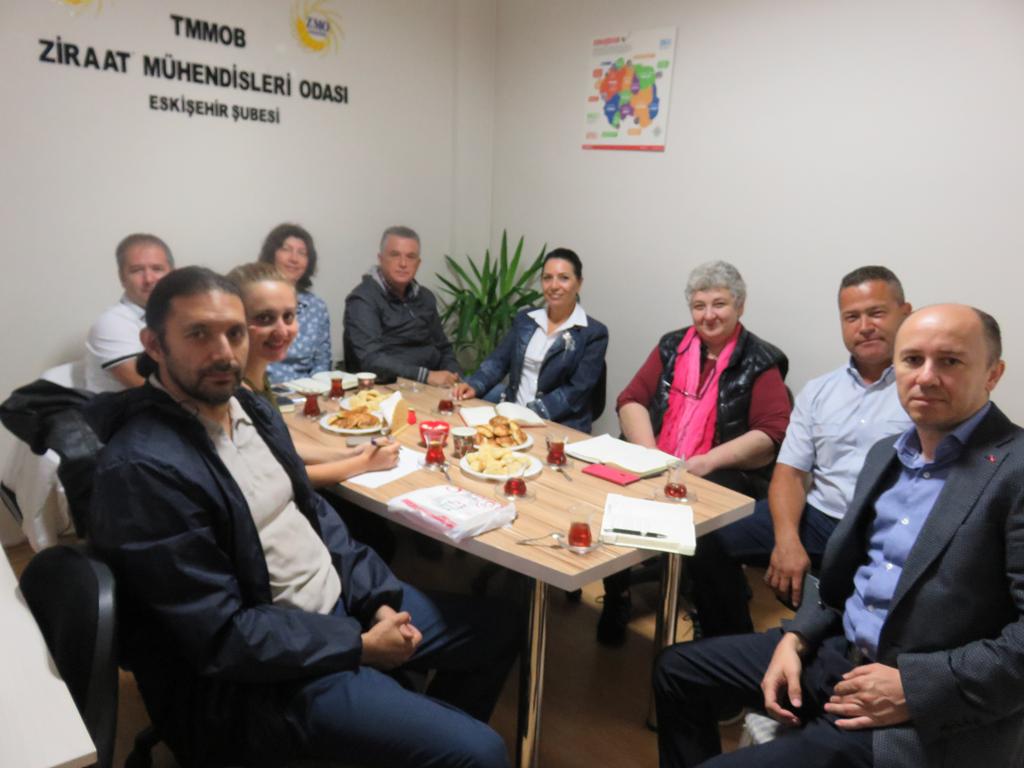 ESKİŞEHİR TOPLUM VE SANAT DERNEĞİNİN ŞUBEMİZE ZİYARETLERİ
