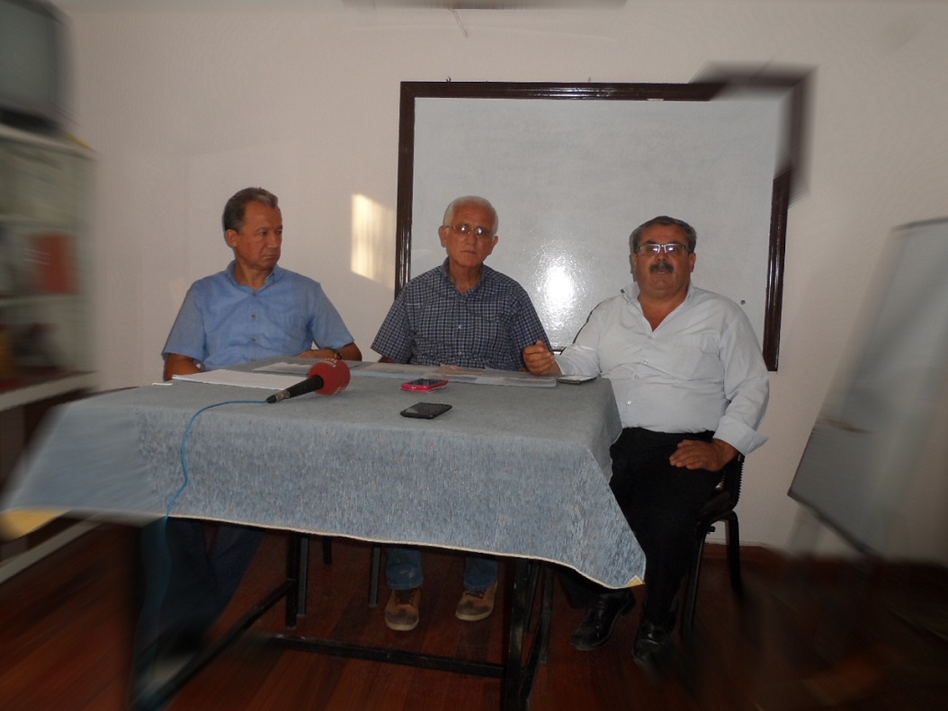 GERMENCİK İLÇESİNDE JEOTERMAL ELEKTRİK SANTRALİNDE MEYDANA GELEN PATLAMAYLA İLGİLİ BASIN AÇIKLAMASI YAPTIK.
