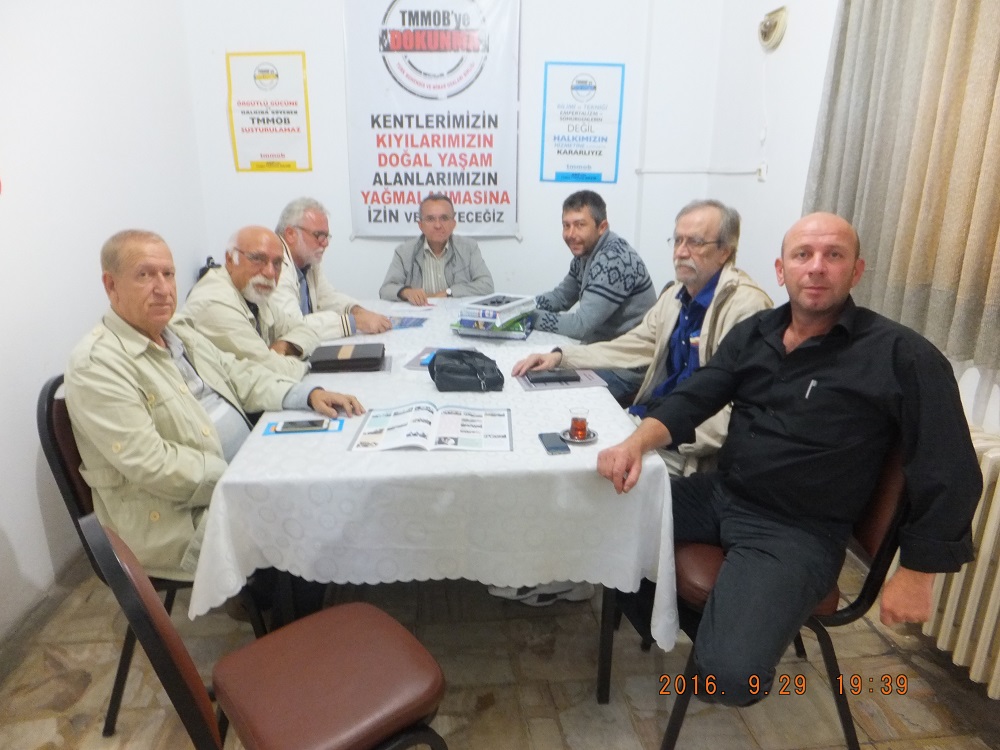 TMMOB KIRKLARELİ İKK TOPLANTISINA KATILDIK