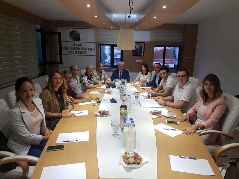 TMMOB ANTALYA İKK TOPLANTISI YAPILDI