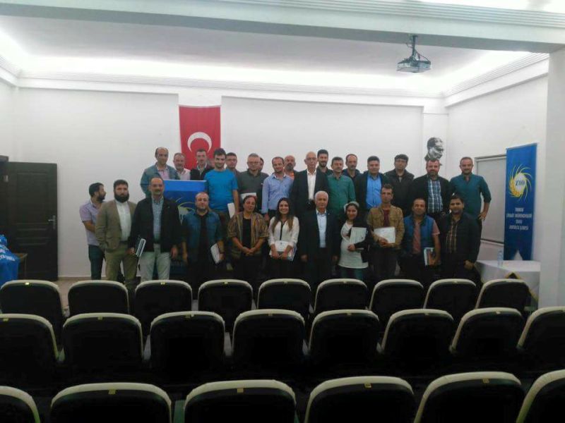 KALINTI YÖNETİMİ VE SERALARDA İYİ TARIM UYGULAMALARI EĞİTİMİ YAPILDI