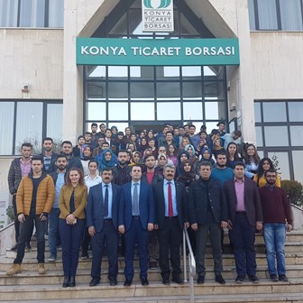 KONYA TİCARET BORSASI ZİYARETİ